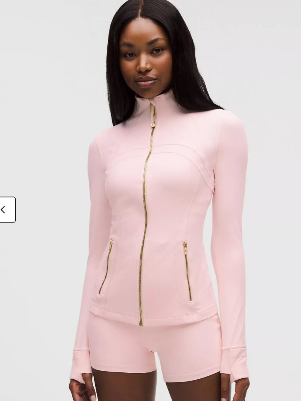Lululemon Define Jacket Nulu - Blissful Pink/Gold/Gold